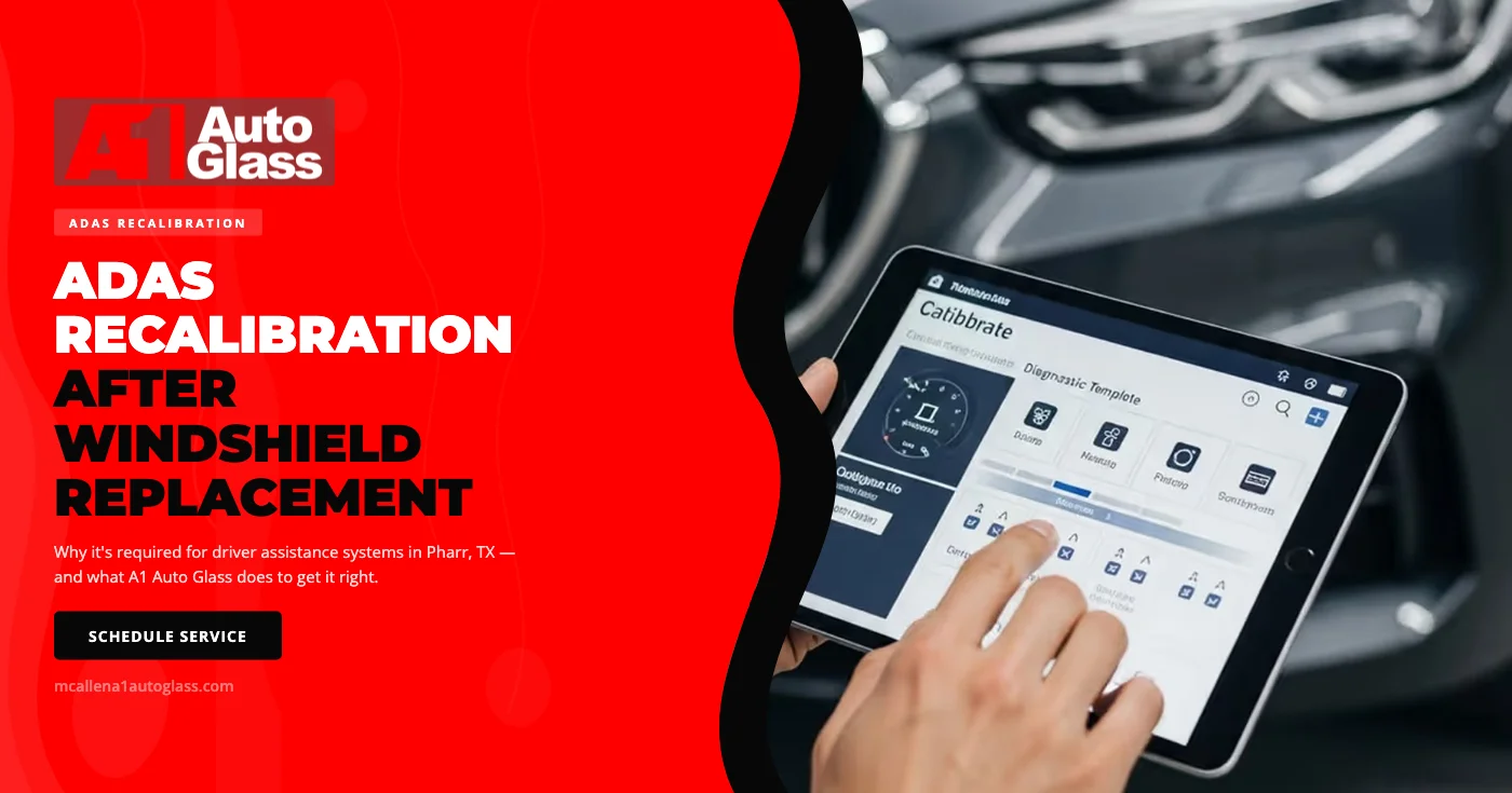 ADAS Recalibration After Windshield Replacement in Pharr, TX: Why It's Not Optional