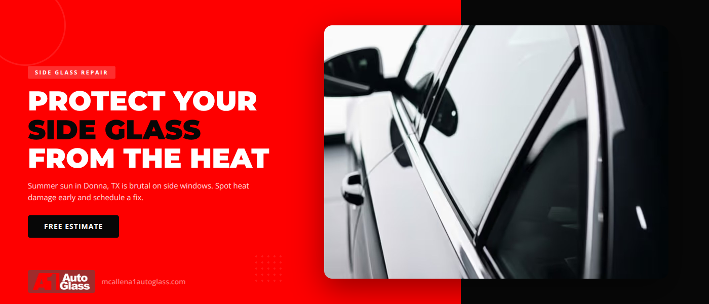 Protect Side Glass From Heat in Donna, TX | A1 Auto Glass